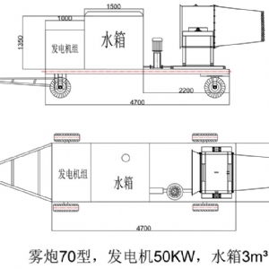 70米雾炮机