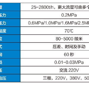 DST自清洗过滤器