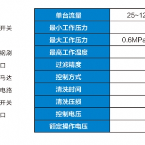 DSF自清洗过滤器